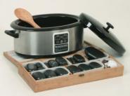 Hot Stone Massage-Set oval -NEU- Digital