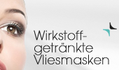 Wirkstoffgetränkte Vliesmasken