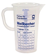 Universal-Messbecher (Netto) 2,90 € zzgl. MwSt 