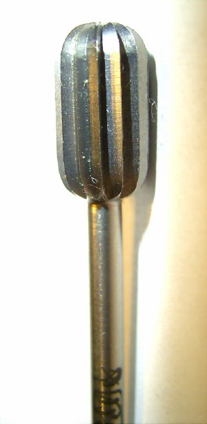 RF-Stahlfräser Walzenfräser mit Längshieb 
